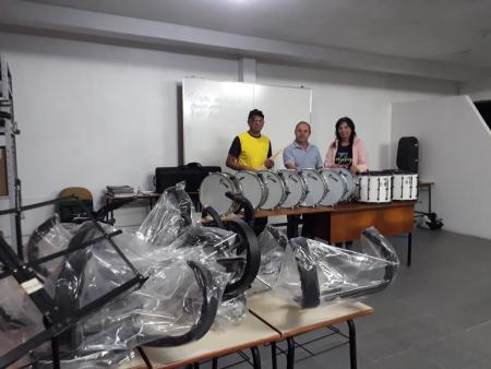 Banda Municipal Dr. Cyro Carlos de Melo recebe recurso de R$ 10 mil para compra de materiais