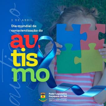 Convite: Comemoração do Dia Mundial de Conscientização do Autismo em Caçapava do Sul