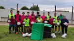 Vereadora Mirella Biacchi visita local de treino do Clube Atlético Gaúcho