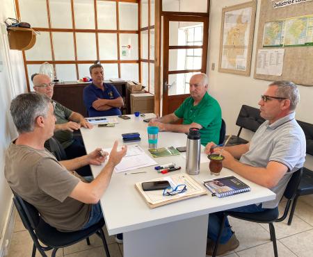 Ricardo Rosso participa de reunião na Secretaria de Agropecuária