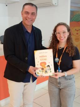 Vereador visita o Instituto do Câncer Infantil.