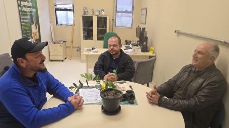 Câmara fortalece parceria com a Unipampa em visita institucional