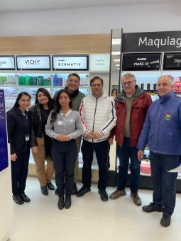 Vereadores acompanham inauguração de nova farmácia em Caçapava do Sul