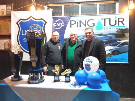 Vereador prestigia final da Super Copa Pingatur e aniversário da LICAFS