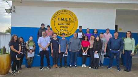 Projeto Aluno Cidadão é apresentado na Escola Augusto Vitor Costa