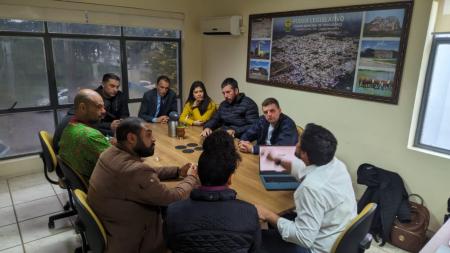 Vereadores se reúnem com a Secretaria de Cultura e grupo Lanceiros Negros