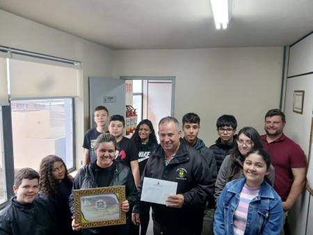 Entrega da Moção de Aplausos pelos 45 anos da EMEF Augusto Vitor Costa